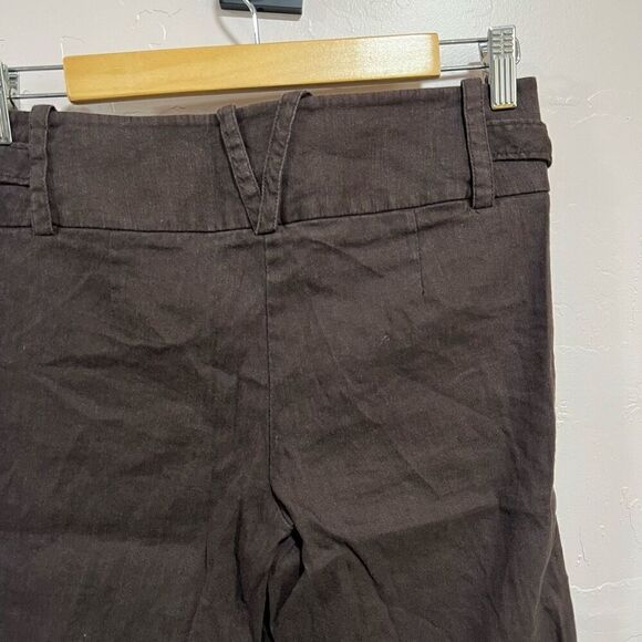 Bebe brown linen shorts - Picture 4 of 6